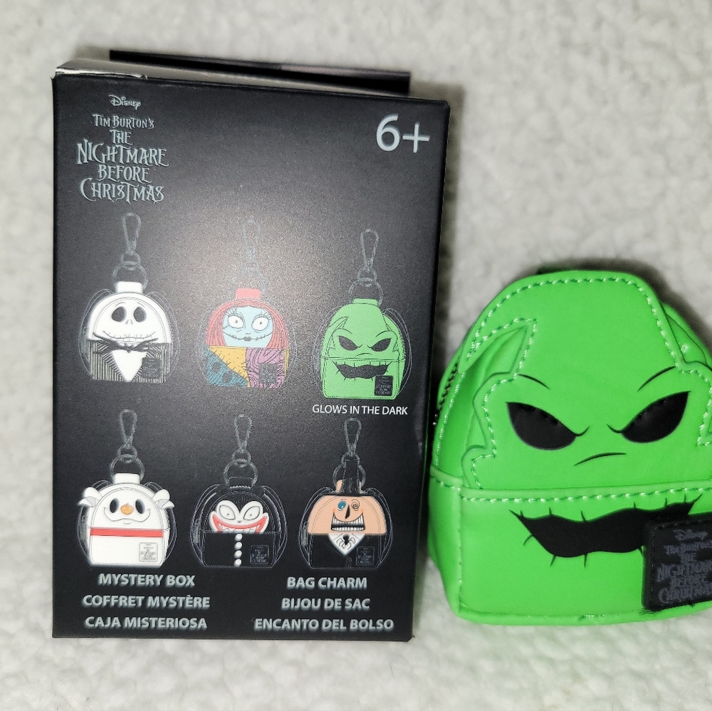 NEW Loungefly Mini Backpack Clip Keychain NightmareBefore Christmas Oogie Boogie